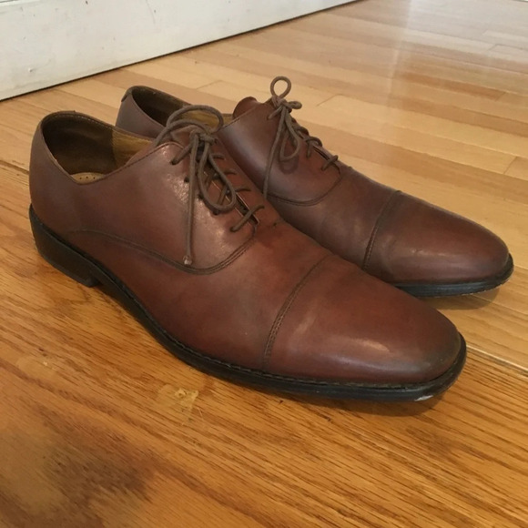 Men\'s Cole Haan Cognac Calf Leather Dress Shoes main image 8